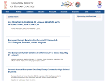 Tablet Screenshot of en.humana-genetika.org